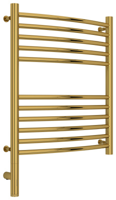 Сунержа Богема 3.0 выгнутая Электрический полотенцесушитель 600х500 Золото от интернет-магазина Purezza 