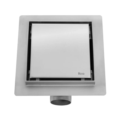 REA NEO Трап для душа 150x150 матовый хром, REA-G6207 от интернет-магазина Purezza 