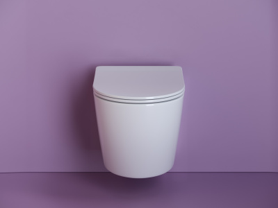 Ceramicanova Uno Rimless Подвесной унитаз CN11001 Белый от интернет-магазина Purezza 