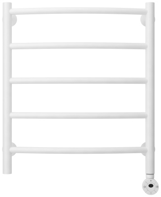 Стилье Формат 12 Электрический полотенцесушитель 600х500 Матовый белый от интернет-магазина Purezza 