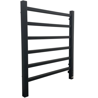 Grois Alex Электрический полотенцесушитель GR101 50х60 П6 9005 U Черный от интернет-магазина Purezza 