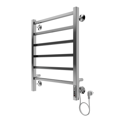 Terminus Ватикан П6 Электрический полотенцесушитель 650х500 4670078544445 Нержавеющая сталь от интернет-магазина Purezza 