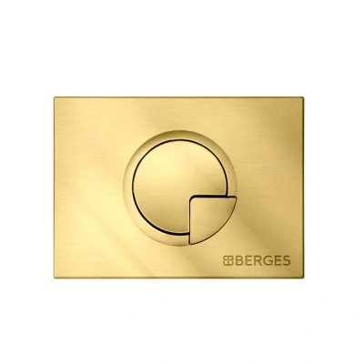 Berges NOVUM R9 Кнопка для инсталляции 040029 Золото от интернет-магазина Purezza 