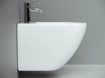 Ceramicanova Metropol Подвесное биде CN4003 Белый от интернет-магазина Purezza 