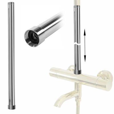 Rea Удлинитель душевой стойки 50 см REA-K0881 от интернет-магазина Purezza 