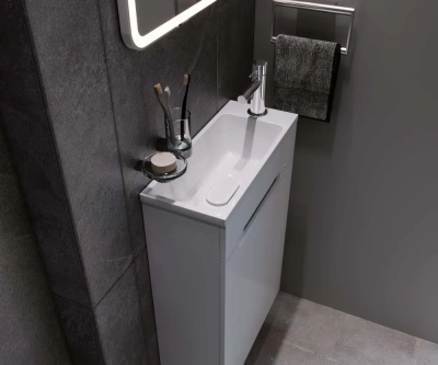 Uperwood Modul Раковина для ванной полувстраиваемая 2911020337 Белый от интернет-магазина Purezza 