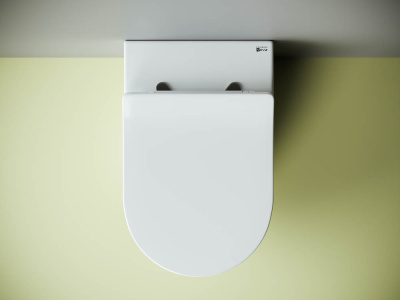 Ceramicanova Metropol Rimless Напольный приставной унитаз CN4004 Белый от интернет-магазина Purezza 
