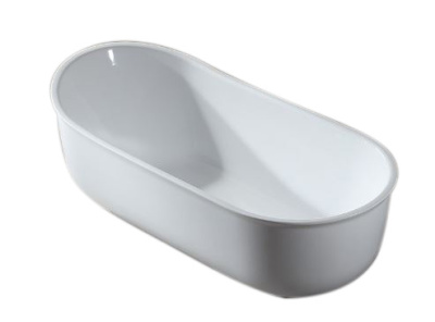 Maxonor LINDO Акриловая ванна 1700х800х630 PL-BT1713 Белый от интернет-магазина Purezza 