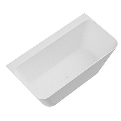 Cezares Liner Solid Surface Ванна из искусственного камня 1700x800x600 CZR-LINER-170-80-60-SSB Белый матовый от интернет-магазина Purezza 