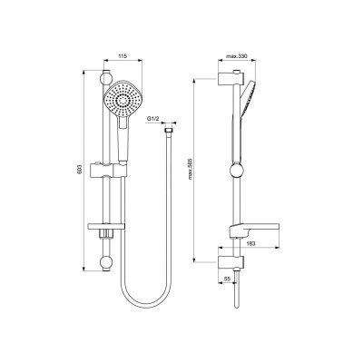 Ideal Standard BD005AA CERAPLAN III Промо комплект (BC560AA+B0718AA+B2621AA) от интернет-магазина Purezza 