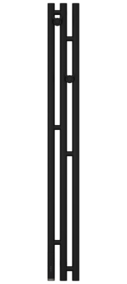 Сунержа Терция 3.0 Электрический полотенцесушитель 1200х106 Матовый черный от интернет-магазина Purezza 