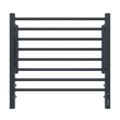 Terminus Горизонт П8 Электрический полотенцесушитель 600х600 4670078543523 Черный муар от интернет-магазина Purezza 