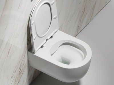 Ceramicanova Modena Rimless Подвесной унитаз CN6063 Белый от интернет-магазина Purezza 
