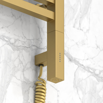 Сунержа Модус 3.0 Электрический полотенцесушитель 1200х500 Матовое золото от интернет-магазина Purezza 