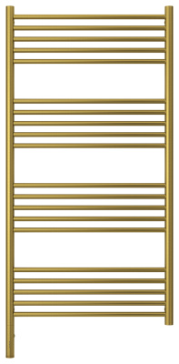 Сунержа Богема 3.0 прямая Электрический полотенцесушитель 1200х600 Состаренная латунь от интернет-магазина Purezza 