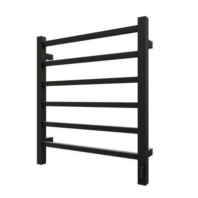 Grois Alex Электрический полотенцесушитель GR101 50х60 П6 9005 U Черный от интернет-магазина Purezza 