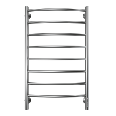 Terminus Классик П8 Электрический полотенцесушитель 850х500 4670078531360 Глянцевый черный от интернет-магазина Purezza 