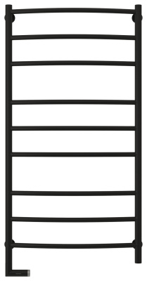 Сунержа Галант 2.0 Электрический полотенцесушитель 1200х600 Матовый черный от интернет-магазина Purezza 