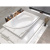 Whitecross Aquarella Акриловая ванна 1700x1100x505 от интернет-магазина Purezza 