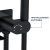 RGW SP-221-B Гигиенический душ с прогрессивным смесителем, цвет Черный от интернет-магазина Purezza 