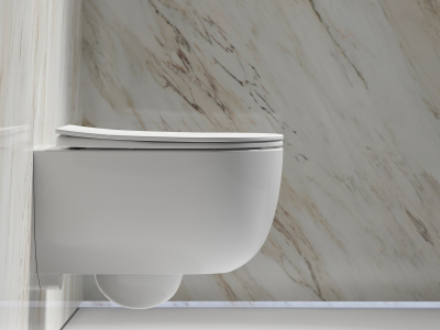 Ceramicanova Modena Rimless Подвесной унитаз CN6063 Белый от интернет-магазина Purezza 