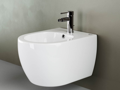 Ceramicanova Play Подвесное биде CN3002 Белый от интернет-магазина Purezza 