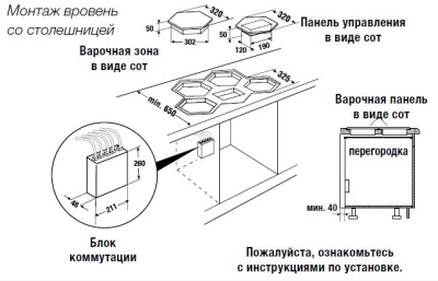 Kuppersbusch EKWI 3740.0 S Индукционная варочная панель в виде сот от интернет-магазина Purezza 