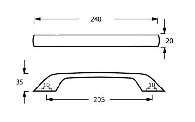 Excellent Ручка для ванны GRIP-CH от интернет-магазина Purezza 
