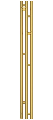 Сунержа Терция 3.0 Электрический полотенцесушитель 1200х106 Золото от интернет-магазина Purezza 