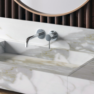 BOSSINI TEO/AKI Универсальная встраиваемая часть однорычажного смесителя для раковины  на 2 отверстия Z00801000 от интернет-магазина Purezza 