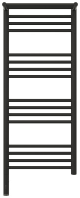 Сунержа Богема с полкой 3.0 Электрический полотенцесушитель 1000х400 Темный титан муар от интернет-магазина Purezza 