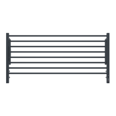 Terminus Горизонт П8 Электрический полотенцесушитель 600х1200 4670078543349 Черный муар от интернет-магазина Purezza 