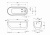 Maxonor FUTURO Акриловая ванна 1700х700х600 PL-BT1709 Белый от интернет-магазина Purezza 