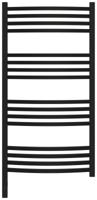 Сунержа Аркус 3.0 Электрический полотенцесушитель 1000х500 Матовый черный от интернет-магазина Purezza 