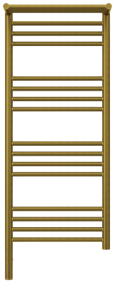 Сунержа Богема с полкой 3.0 Электрический полотенцесушитель 1000х400 Состаренная бронза от интернет-магазина Purezza 