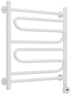 Стилье Формат 22 Электрический полотенцесушитель 600х500 Матовый белый от интернет-магазина Purezza 