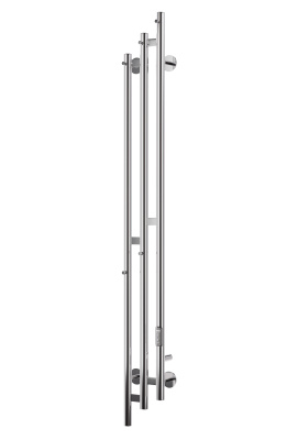 INDIGO Sky Электрический полотенцесушитель 1500х170 LSKE150-17Rt Полированный от интернет-магазина Purezza 