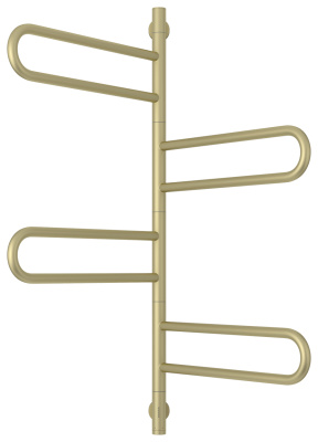 Сунержа Парео 4.0-4С Электрический поворотный полотенцесушитель 978х535 022-0823-0978 Матовая шампань от интернет-магазина Purezza 