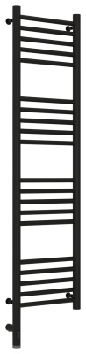Сунержа Богема 3.0 прямая Электрический полотенцесушитель 1200х300 Матовый черный от интернет-магазина Purezza 
