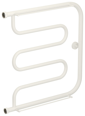 Сунержа Лира 2 полки+ Водяной полотенцесушитель 600х600 30-4012-6060 Матовый белый от интернет-магазина Purezza 