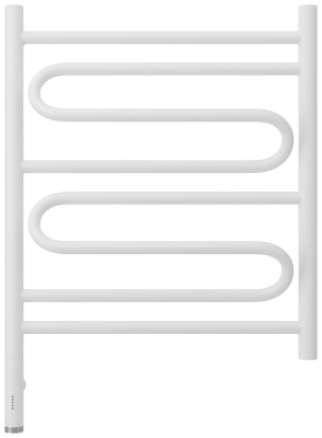 Сунержа Элегия 3.0 Электрический полотенцесушитель 600х500 Матовый белый от интернет-магазина Purezza 