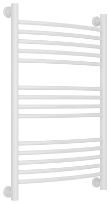 Сунержа Богема+ выгнутая Водяной полотенцесушитель 800х500 12-0221-8050 Белый от интернет-магазина Purezza 
