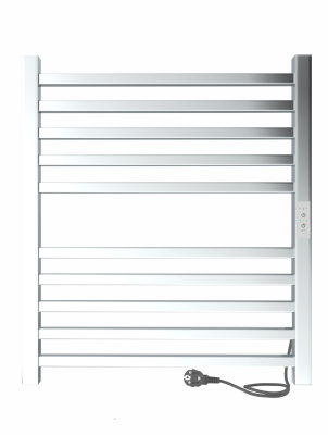 INDIGO Attic Полотенцесушитель электрический 600х500 LСLATCE60-50Rt Полированный от интернет-магазина Purezza 
