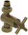 Сунержа Вентиль прямой крест G 1/2" НР х G 3/4" НГ 05-1409-1234 Состаренная бронза от интернет-магазина Purezza 