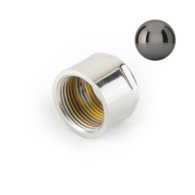 Сунержа Муфта н/ж G 3/4" вн. р. / вн. р. 01-1014-3434 Черный хром от интернет-магазина Purezza 