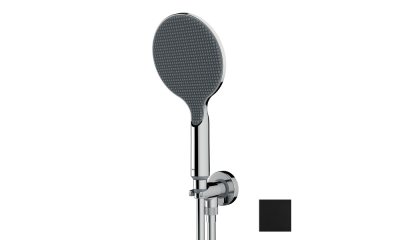 BOSSINI Apice Душевой комплект с ручным душем, держателем и шлангом CE3002C.073 Черный матовый  от интернет-магазина Purezza 