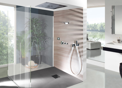 Bossini Bocca Cascata XL Излив для ванны или душа E88500.030 от интернет-магазина Purezza 