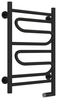 Сунержа Элегия 2.0 Электрический полотенцесушитель 600х400 Матовый черный от интернет-магазина Purezza 
