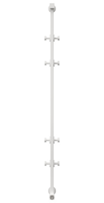 Сунержа Хорда 4.0 Электрический полотенцесушитель 1200х166 30-0834-1200 Матовый белый от интернет-магазина Purezza 