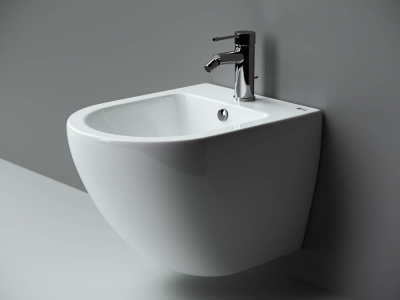 Ceramicanova Metropol Подвесное биде CN4003 Белый от интернет-магазина Purezza 